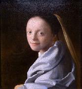 Johannes Vermeer Study of a young woman France oil painting artist